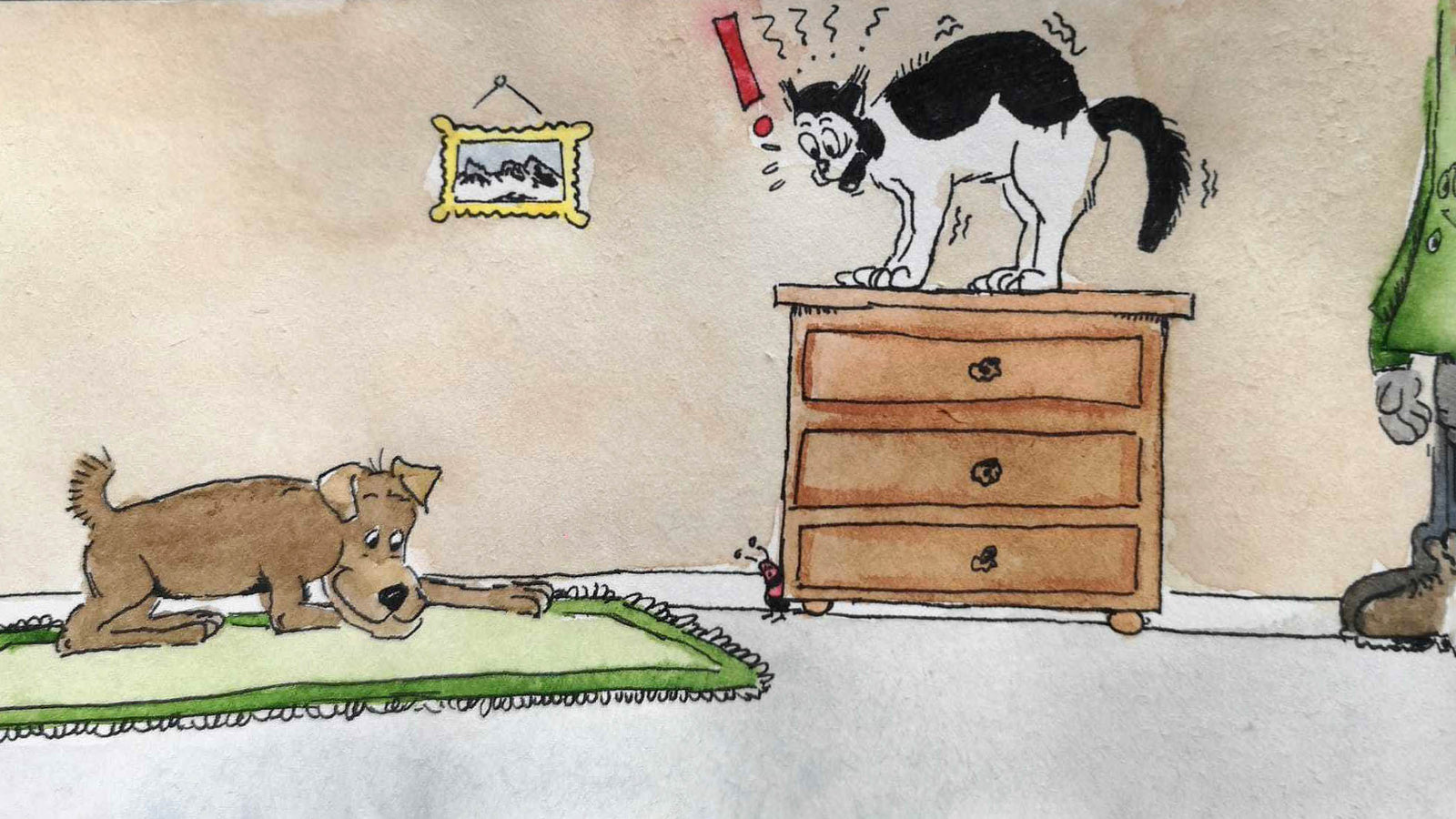 Teil 1: An Heiligabend: Fippo und Fadrina – ein bisschen Krimi, ein bisschen Lovestory.