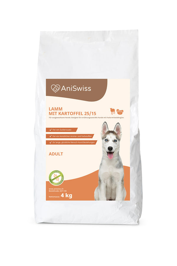 Satisfaction Nature Lammfutter Grain Free – 12 Kg, Hypoallergen, Mit Frischem Lamm & Kartoffel, Für Empfindliche Hunde