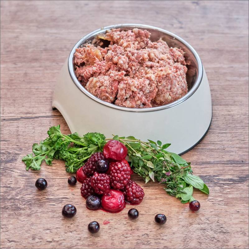 Hundefutter mit Lamm