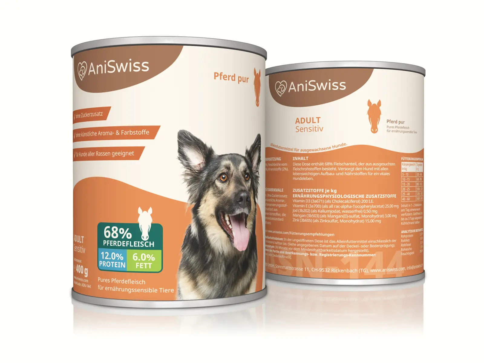 AniSwiss Dose Pferd pur