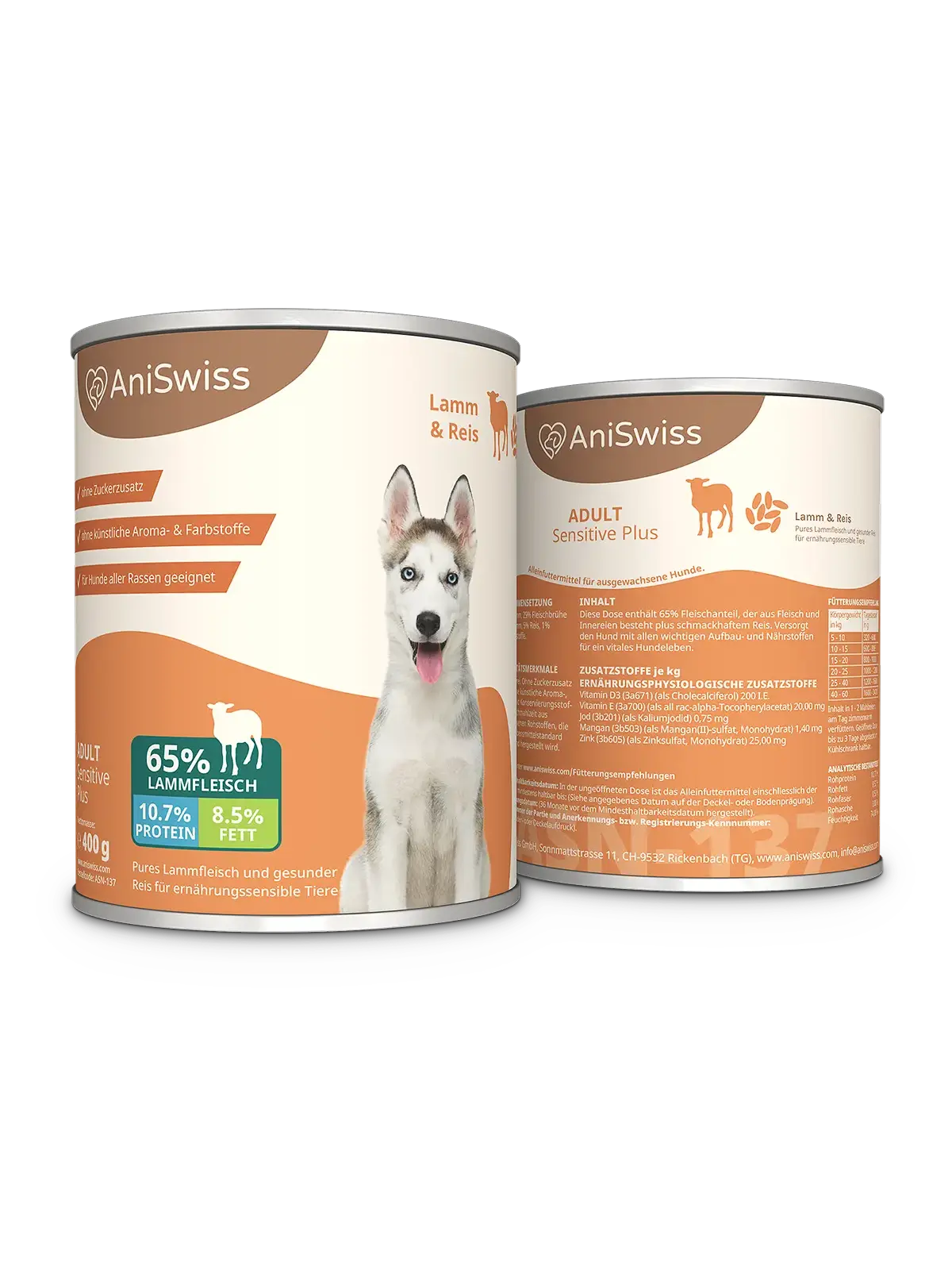 Lamm und Reis-Hundefutter Menü-sensitiv Hundefutter-leichte Hundenahrung